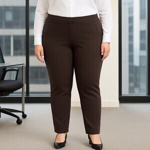 NWT Chico’s Pants Sz 2.5 (14) The Ultimate Fit Pant Portobello Ponte Jodphur